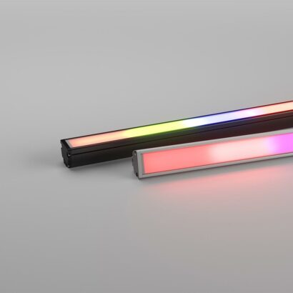 Max Mini Pixel Homogeneous Colour Changing (RGBW) Linear Luminaire with90mm Pixel Control 20W